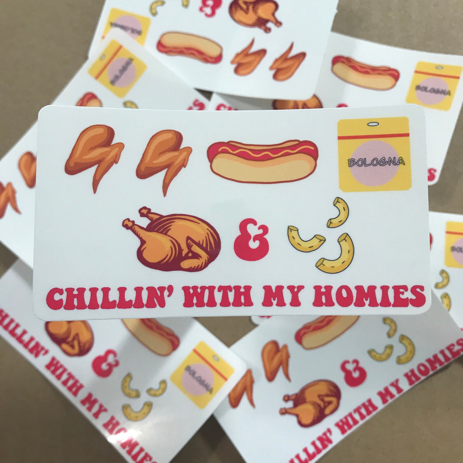 CHICKEN WING CHiCKEN WiNG HOT DoG BALoGNA CHiCKEN & Etsy