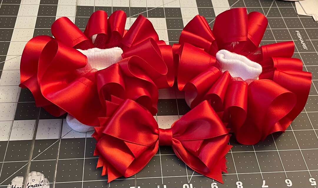 Ribbon Trim Socks Tutu Socks Ruffle Socks Ribbon Socks Etsy