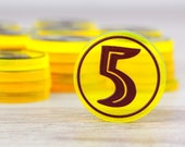 Board Game Money Compatible with Dinosaur Island Coin Board Game Upgrade Tokens
