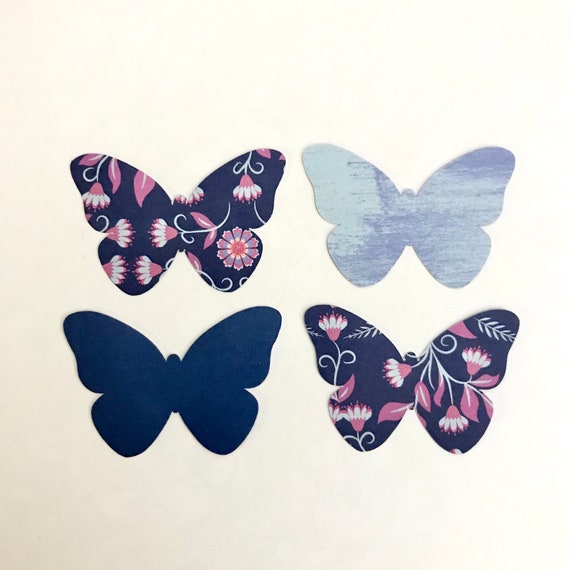 Package of 2 Sheets Colorful Butterflies The Paper Studio MINI BUTTERFLIES 