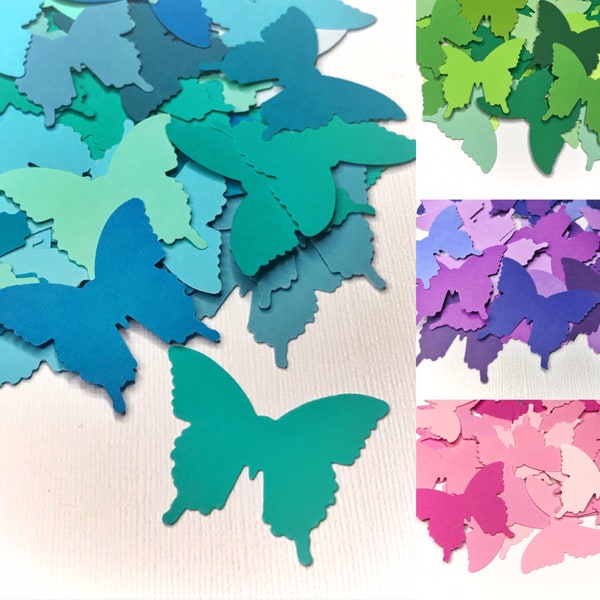 Paper Butterfly Punches • 1.5” x 1.75”• Pack of 40 Butterflies •  Card stock Cut Outs • Paper Craft