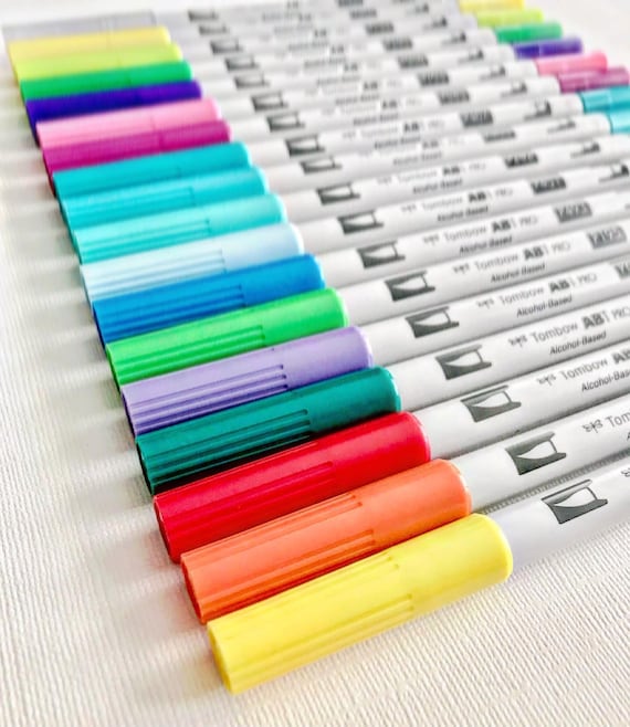 Tombow ABT Pro Alcohol Based Markers Dual Tip Single Item Choose Your Color  