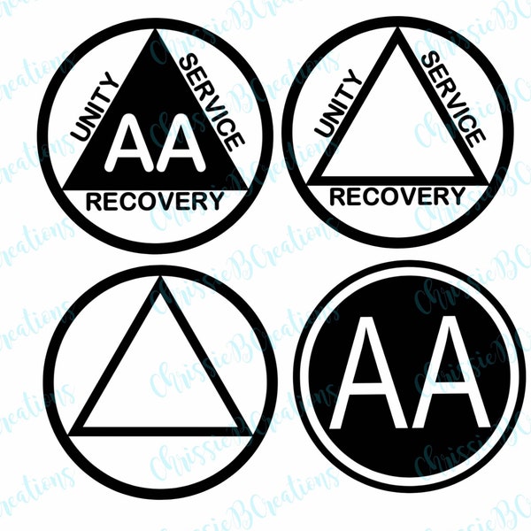 Alcoholics Anonymous | AA | Vinyl Decal