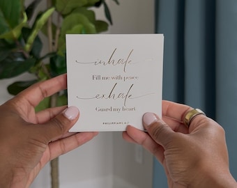 Christian Affirmation Cards - Breath Prayer Scripture Deck