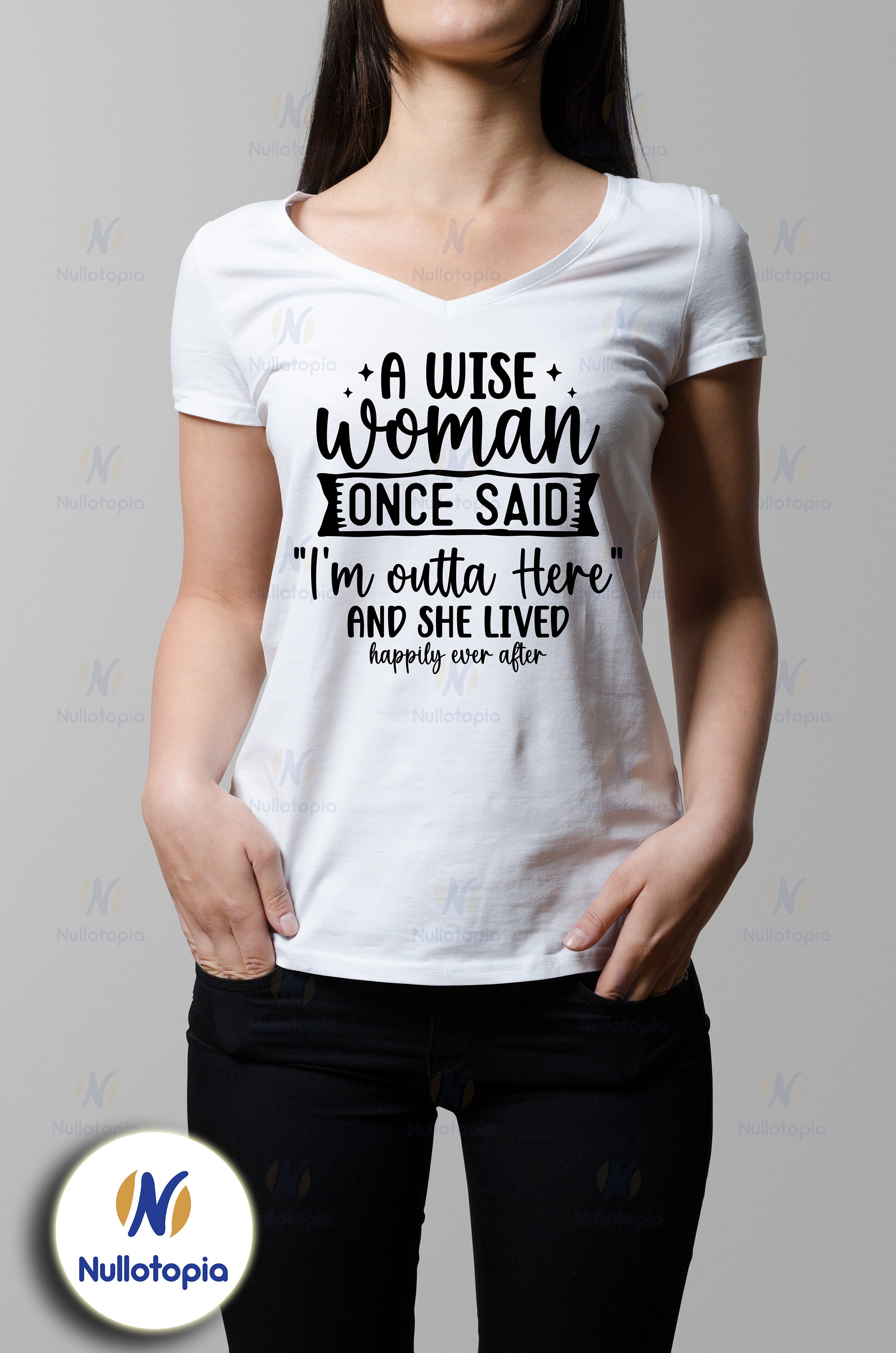 Premium Vector | A Wise Woman Once Said