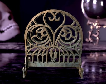 Haunted Mansion Decor | Fireplace Grate Miniature Standee