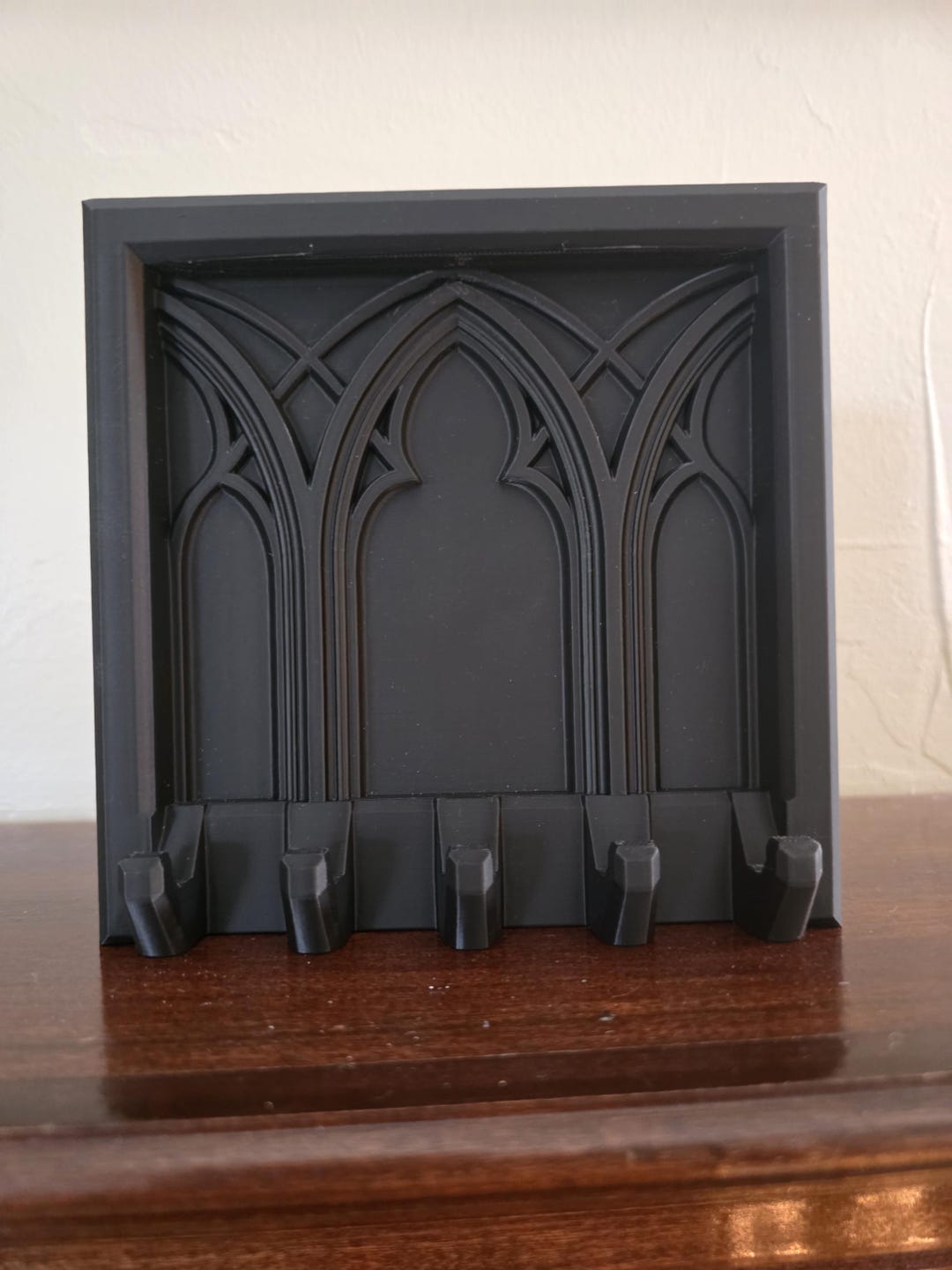 Gothic Key Holder Wall Mount | Dark Academia Key Rack With Hooks - Etsy