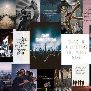 One Direction Aesthetic Computer Wallpapers Colored and B&W image 2