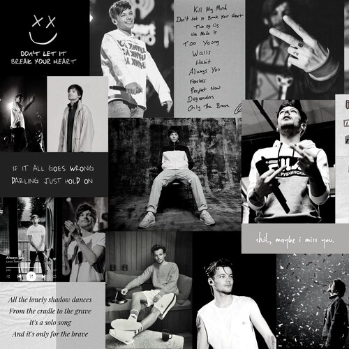 2022 louis tomlinson collage