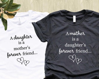 Mom And Daughter Shirt, Gift For Mom, Mom Xmas Gift, Gifts For Mom, Mom Daughter Matching Shirt, Mom And Me Tee, Mother's Day Shirt.
