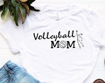 Volleyball Mom Shirt, Volleyball Mom Gift, Volleyball Mom T-Shirt, Volleyball Shirts, Volleyball Tees, Sports Mom Tees, Biggest Fan Shirts