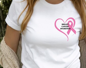 Cancer Awareness T-Shirt, Breast Cancer Shirt, Motivational Shirt, Personalized Team Cancer Shirt , Cancer Support Team Tee, Cancer Survivor