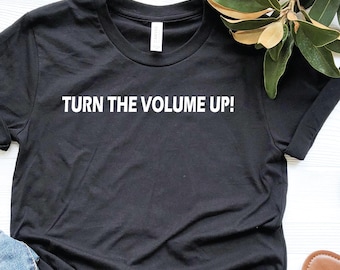 Turn the Volume Up Shirt, Zohran Mamdani Shirt, Mayor Mamdani Shirt, NYC 2026, Protest Tee, Progressive Tee, Liberal Shirt, Democracy Shirt