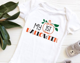 My 1st Halloween Shirt, First Halloween Shirt, Baby Halloween Shirt, Halloween Baby T-Shirt, Cute Halloween Shirt