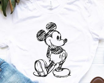 Vintage Steamboat Willie Mickey Mouse T-Shirt, Retro Cartoon Graphic Tee for Disney Fans,  Disney Retro Shirt, Walt Disney 1928 Tee