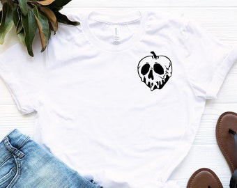 Poison Apple Shirt, Poison Apple Pocket Tee, Villain Shirt, Poisoned Apple T-Shirt, Evil Queen Shirt, Poison Apple Tee
