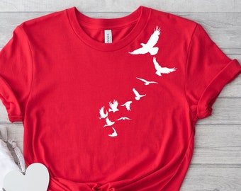 Bird Lover Shirt, Birds Shirt, Bird Shirt, Nature Shirt, Bird Watching Shirt, Animal Shirt, Bird Lover Gift