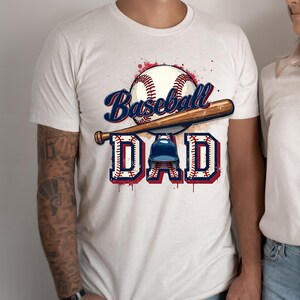 Baseball Dad T-Shirt | Cool Father’s Day Gift for Sports Dads | Game Day Shirt for Proud Baseball Dads