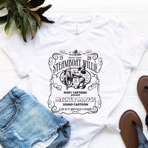 Retro Disney Steamboat Willie Mickey Mouse Sound Cartoon 1928 Vintage Shirt, Retro Vintage Mickey Tee, Mickey Mouse Steamboat Willie Shirt
