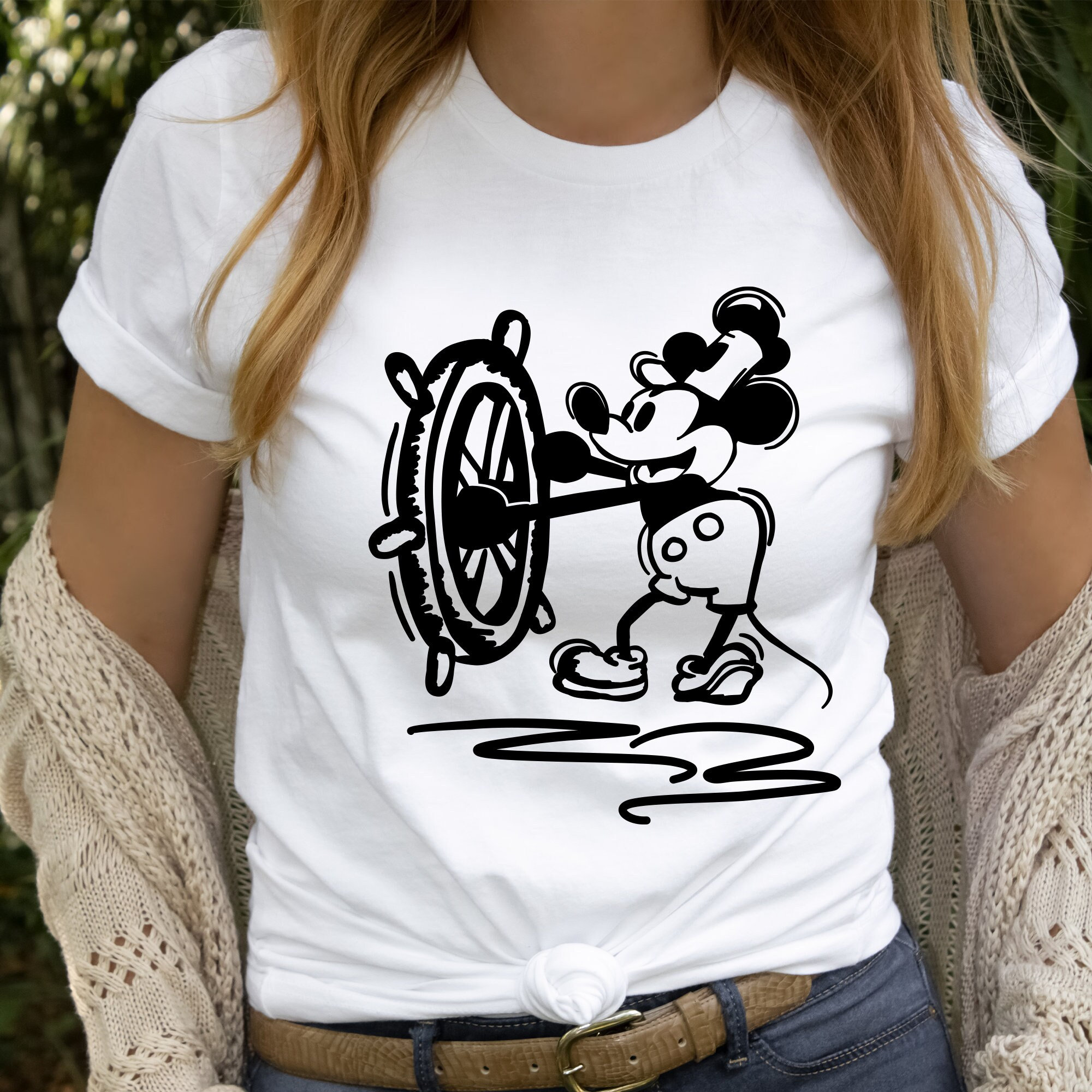 Tシャツ・カットソー Disney Kith for Mickey &Friends Steamboat Willie Vintage Tee Kith Disney Mickey And Friends Vintage Tee Size Large Brand