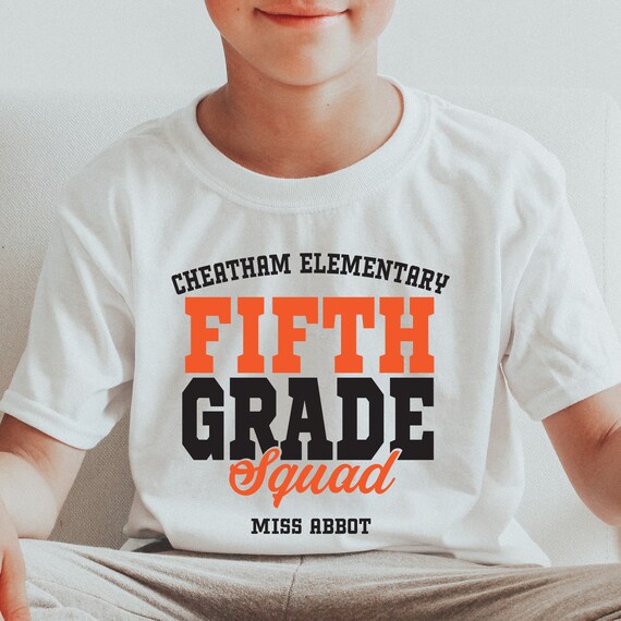 Back To School 5th Grade Squad Shirt For Teachers Students Back To School 5th Grade Squad Shirt For Teachers Students