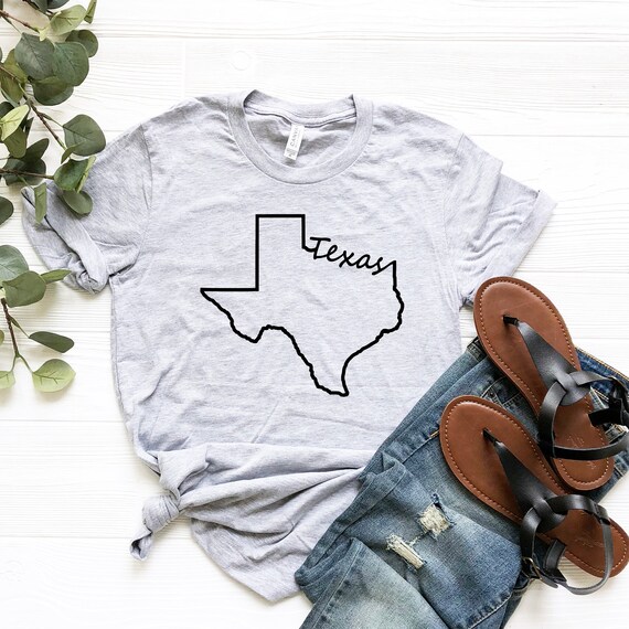 Texas Map Shirt, Texas Shirt, Home State Shirt, Texas Home Shirt, Texas Graphic Tee, Texas T-Shirt, Texas State Shirt, Texas Pride Shirt