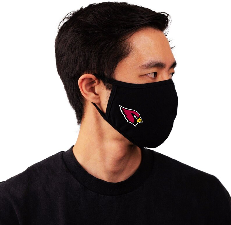 Arizona Cardinals Face Mask Cardinals Mask Arizona Face Etsy