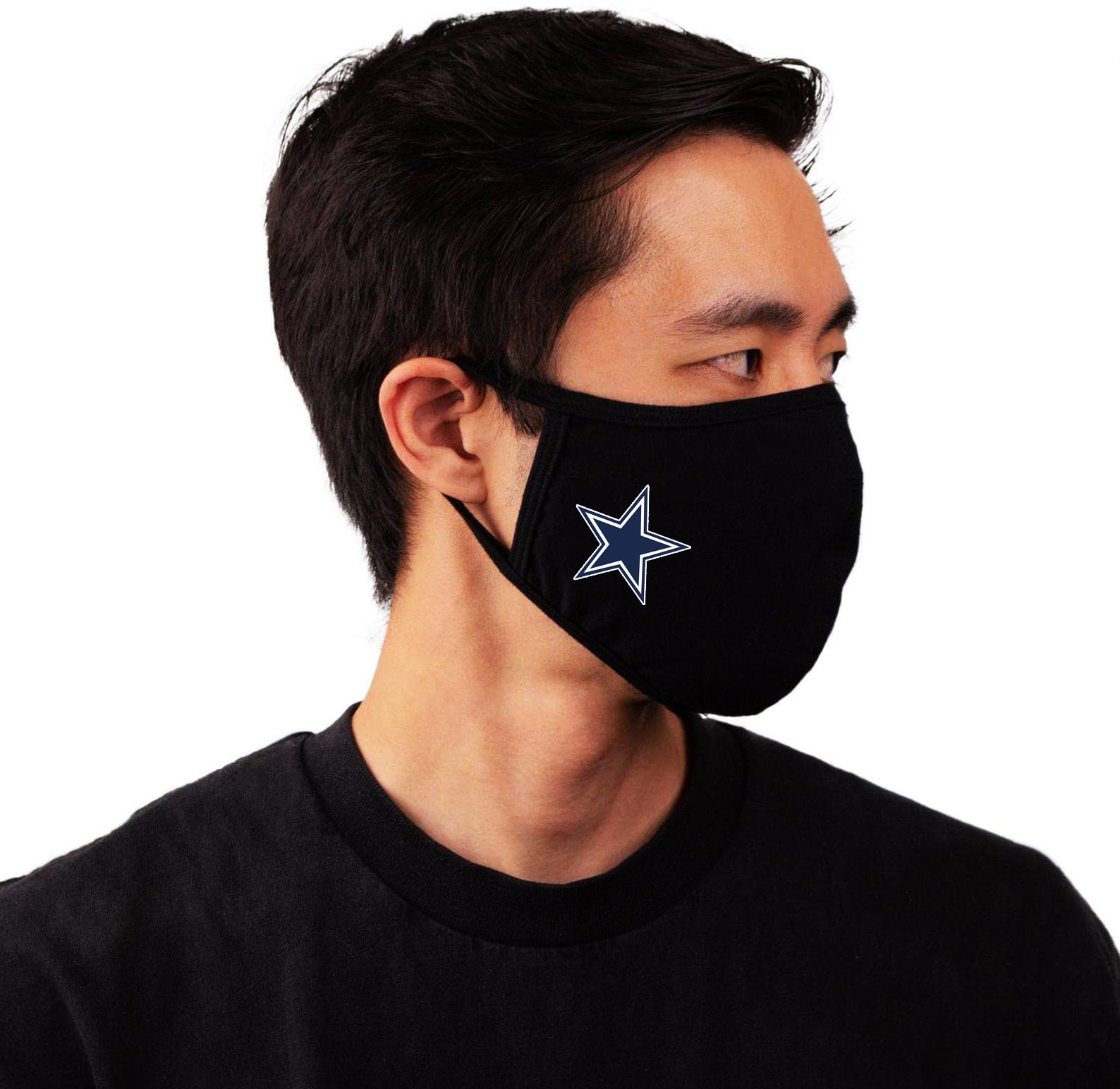 Dallas Cowboys Face Mask Cowboys Mask Dallas Face Mask Etsy