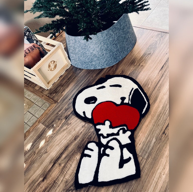 Snoopy Rug Etsy