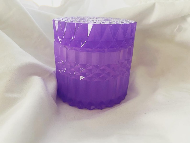Purple Faux-Antique Jar