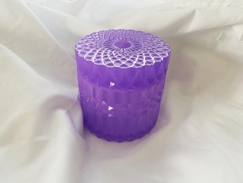 Purple Faux-Antique Jar