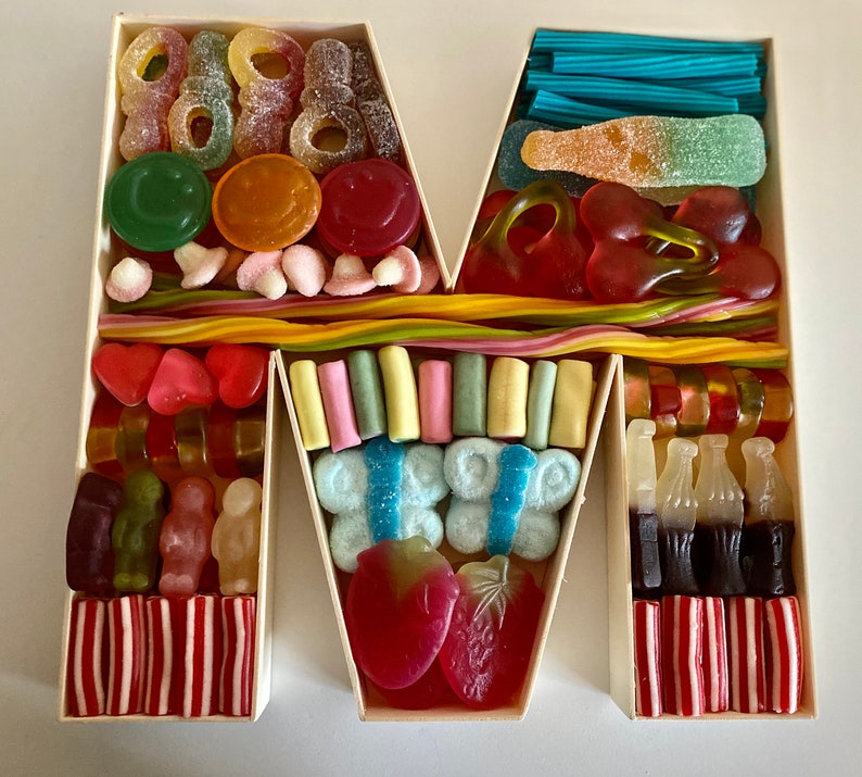 Sweet Filled Letter Chocolate Letters Gifts for Her Etsy