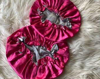 mommy and baby matching bonnets