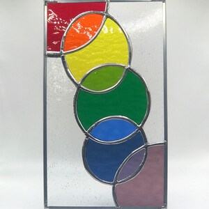 Intersecting Circles Rainbow Panel