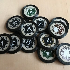 Capsules pour pièces de monnaie LCG Horreur à Arkham