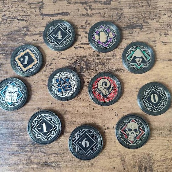 Coin Capsules for Chaos Tokens for Arkham Horror LCG - Etsy Coin Capsules for Chaos Tokens for Arkham Horror LCG - Etsy