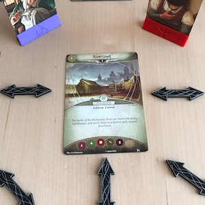 Position Pointers/ Pfeile für Arkham Horror LKG