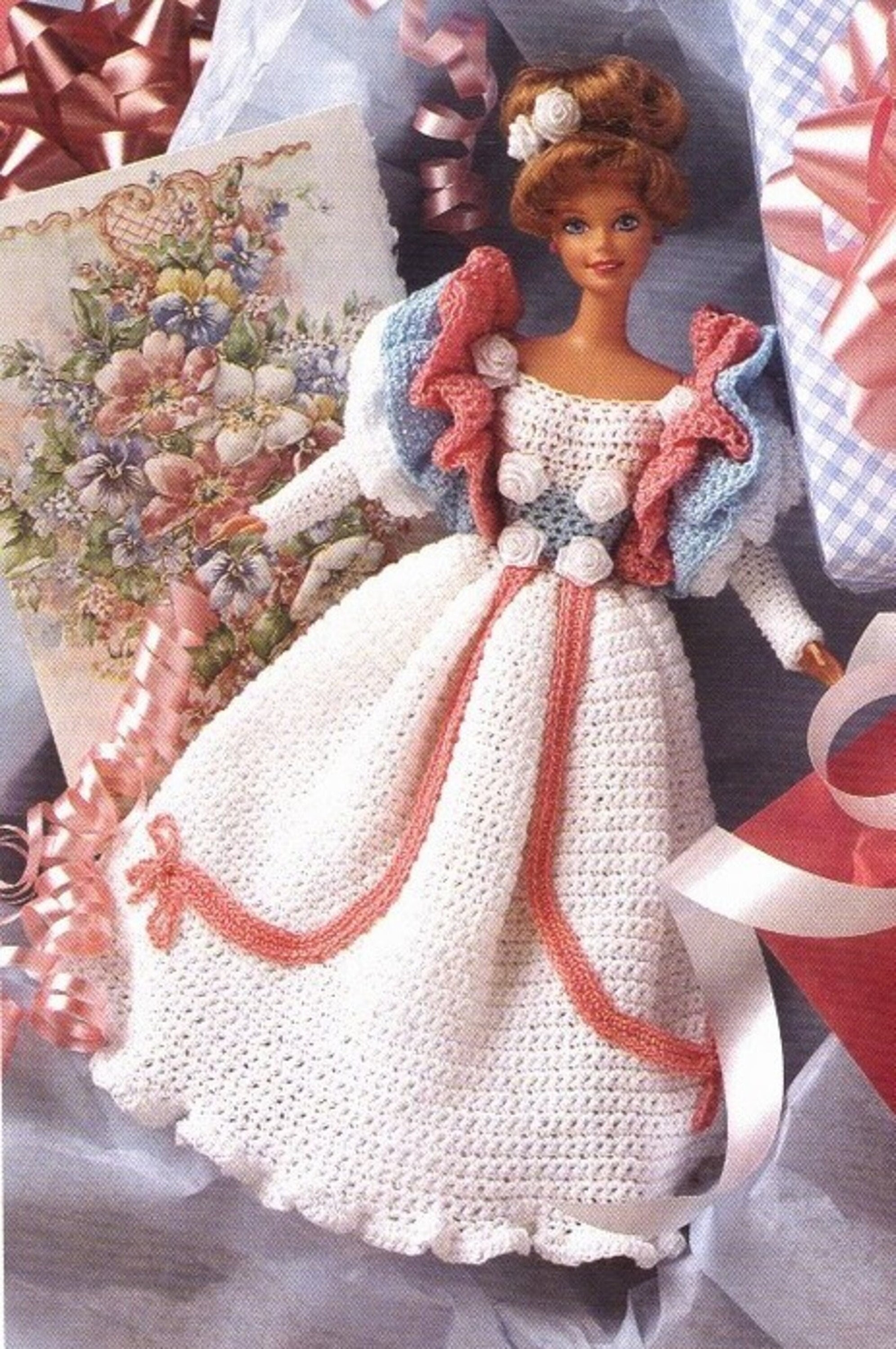 ALMOST FREE Vintage Fashion Doll Outfit, Barbie Dress Pattern, Knitting for Barbie, Party Doll Dress, Collector Dolls, Doll Apparel PDF - Etsy almost-free-vintage-fashion-doll-outfit-barbie-dress-pattern-knitting-for-barbie-party-doll-dress-collector-dolls-doll-apparel-pdf-etsy