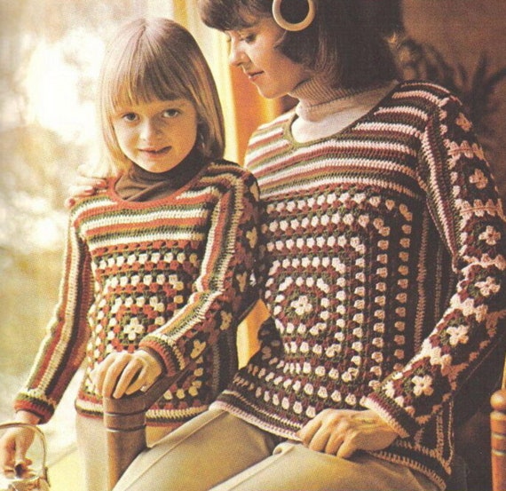 Patron couture enfant Sous Pull 1987 - PDF
