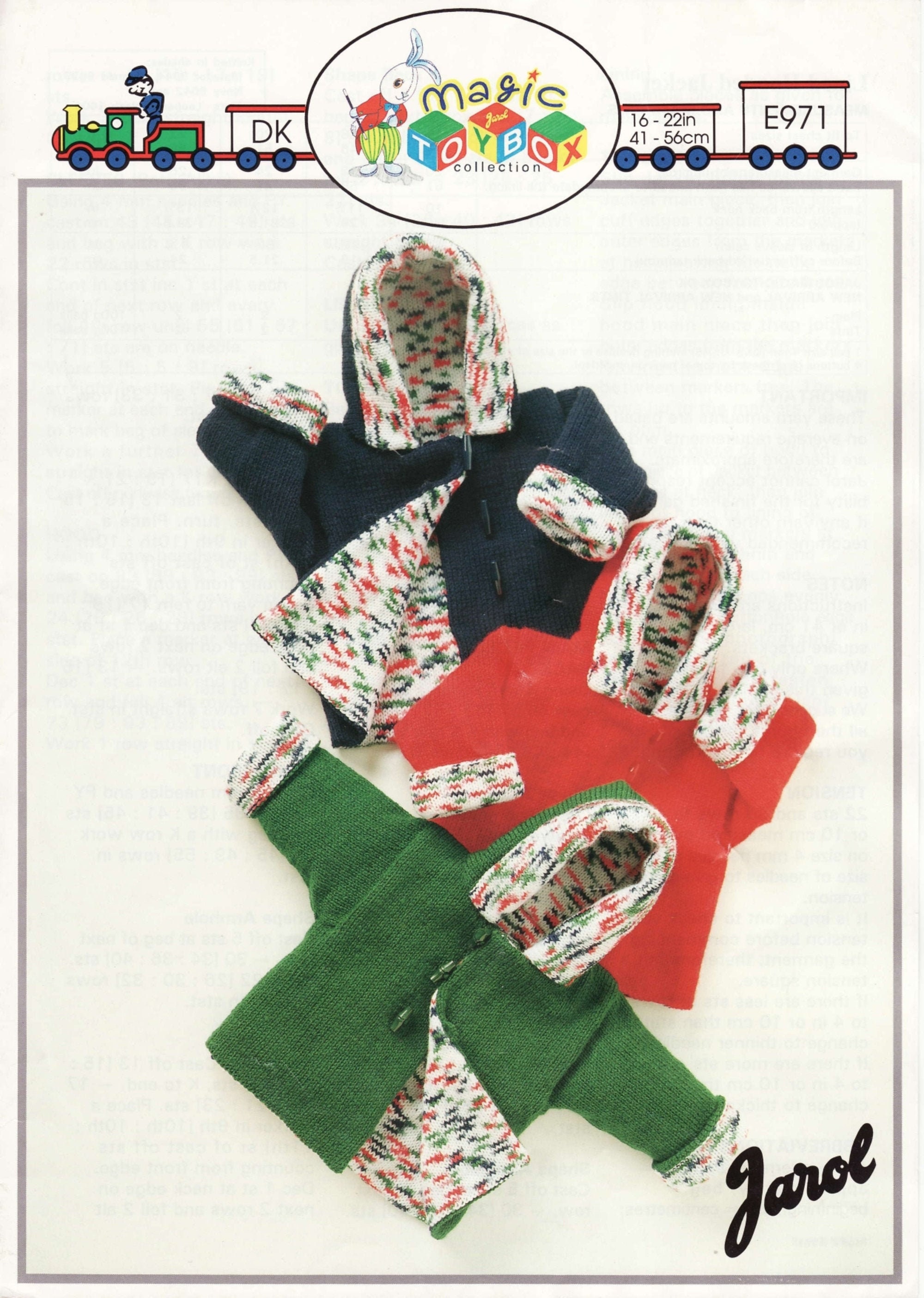 Almost FREE Vintage Baby Jacket With Hood Set Knitting Pattern Etsy