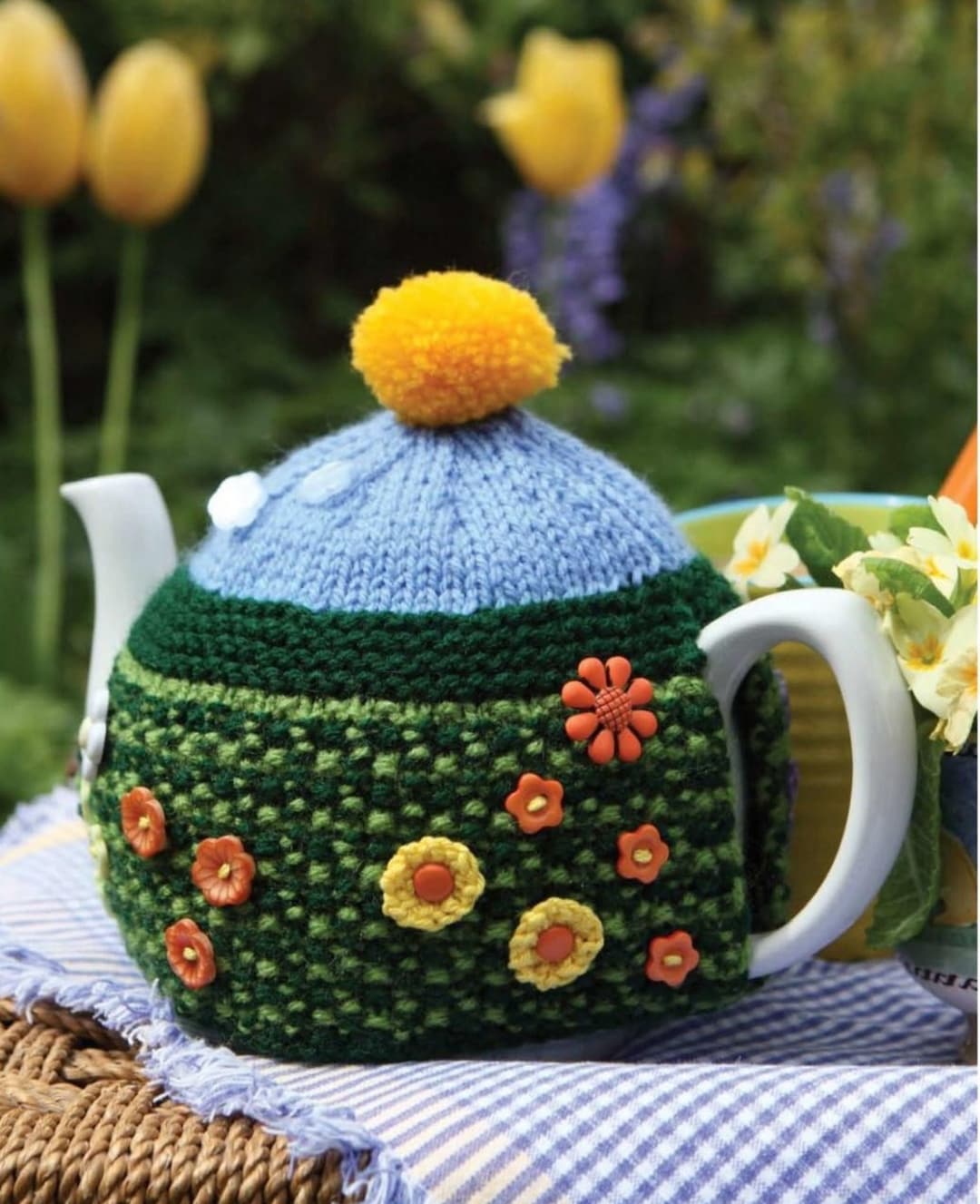 STUNNING Vintage Tea Cosy Knitting Pattern Knit Decor Country Table Pdf