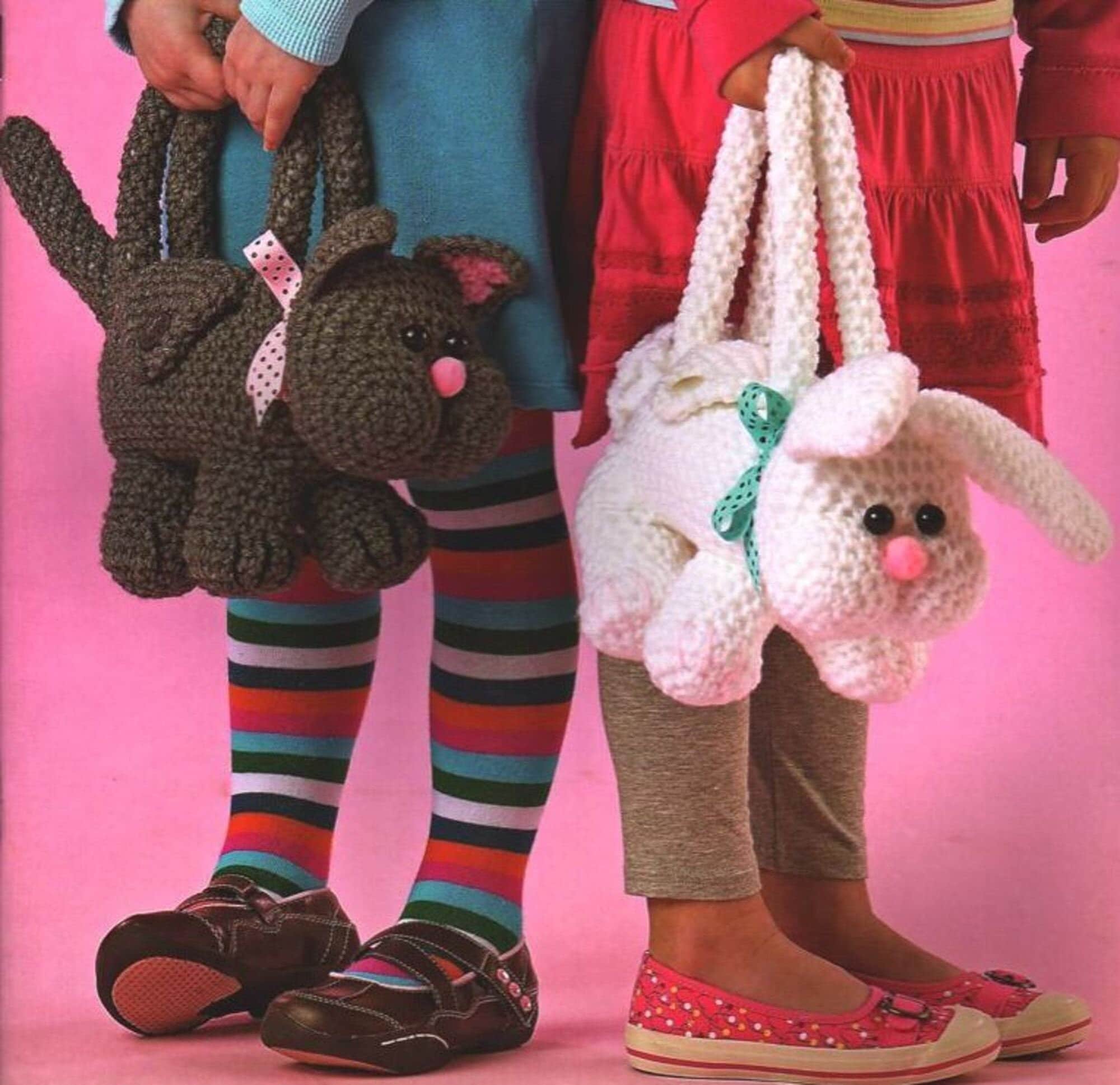 CUTE Six Crochet Animal Purses for Girls Kids Animal Critters Instant Download PDF CUTE Bags Original Gift Idea Etsy Canada