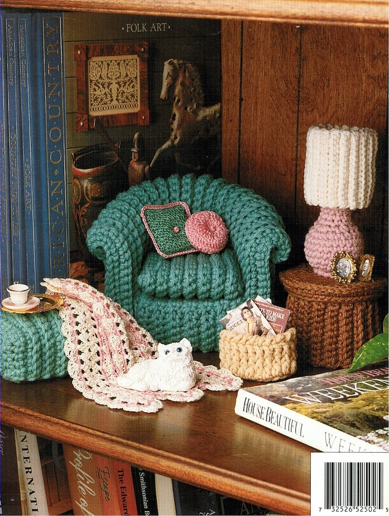 ALMOST FREE Vintage Fashion Doll Crochet Furniture Classic Etsy