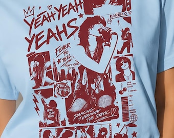 Karen O shirt, Karen Lee Orzolek, American rock band, Yeah Yeah Yeahs Band, Rock lover, shirt, tee, hoodie , crewneck, sweat, unisex.
