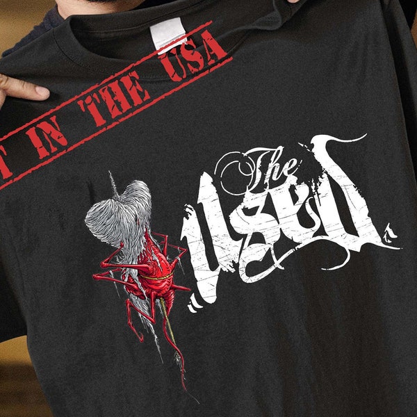 The used rock band shirt, In Love and Death, Retro American Rock, In Love and Death, Rock style, unisex, hoodie, woman shirt, sweatshirt.