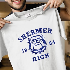 Shermer High School shirt, The Breakfast Club Shermer High School Wrestling Team, Wrestling Team, bulldog shirt, Breakfast Club shirt
