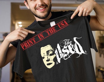 The used rock band vintage shirt, Bert McCracken, Rock style, Gift for her, gift for him, T shirt, unisex, hoodie, woman shirt, sweatshirt.