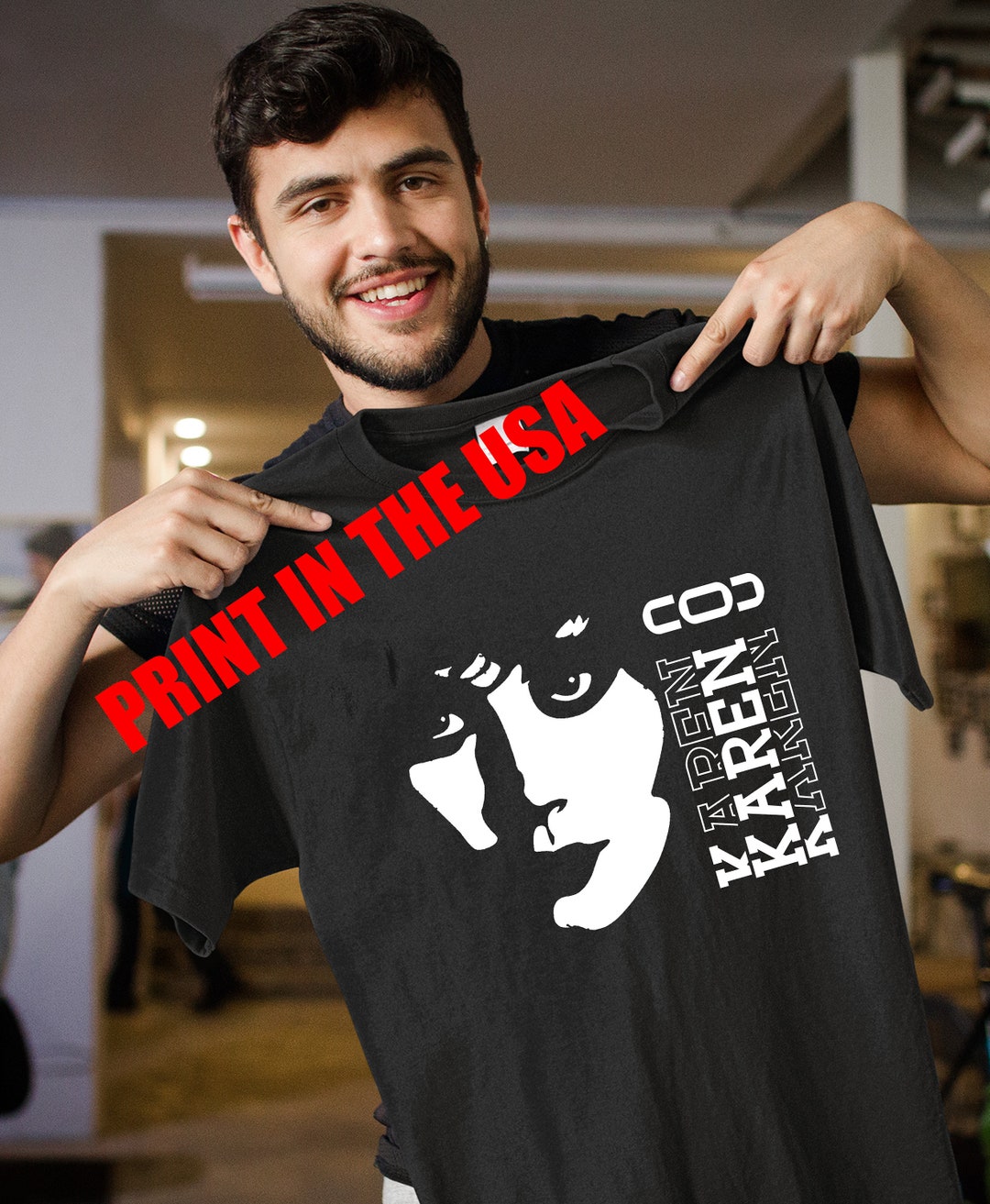 Karen O Shirt, Karen Lee Orzolek, American Rock Band, Yeah Yeah Yeahs