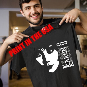 Karen O shirt, Karen Lee Orzolek, American rock band, Yeah Yeah Yeahs Band, Rock lover, shirt, tee, hoodie , crewneck, sweat, unisex.