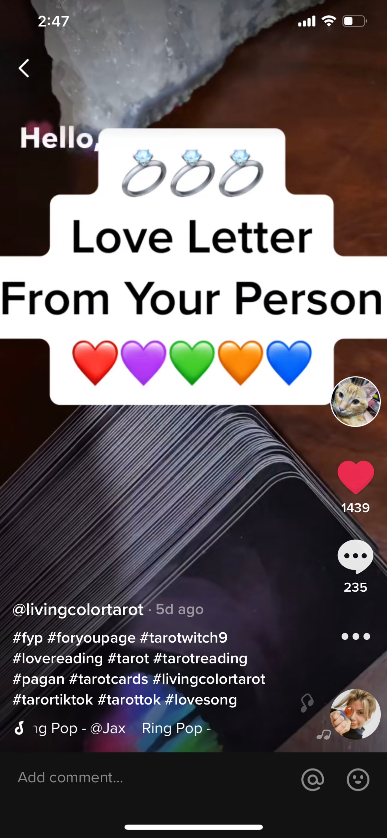 Tiktok Tarot Reading Etsy